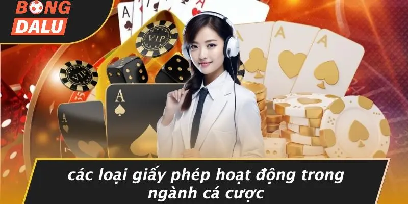 Các Loại Giấy Phép Hoạt Động Trong Ngành Cá Cược