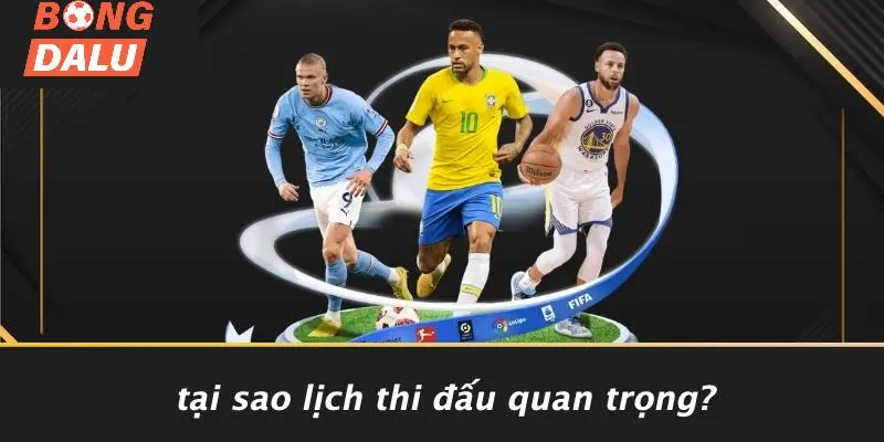 Tại Sao Lịch Thi Đấu Quan Trọng?