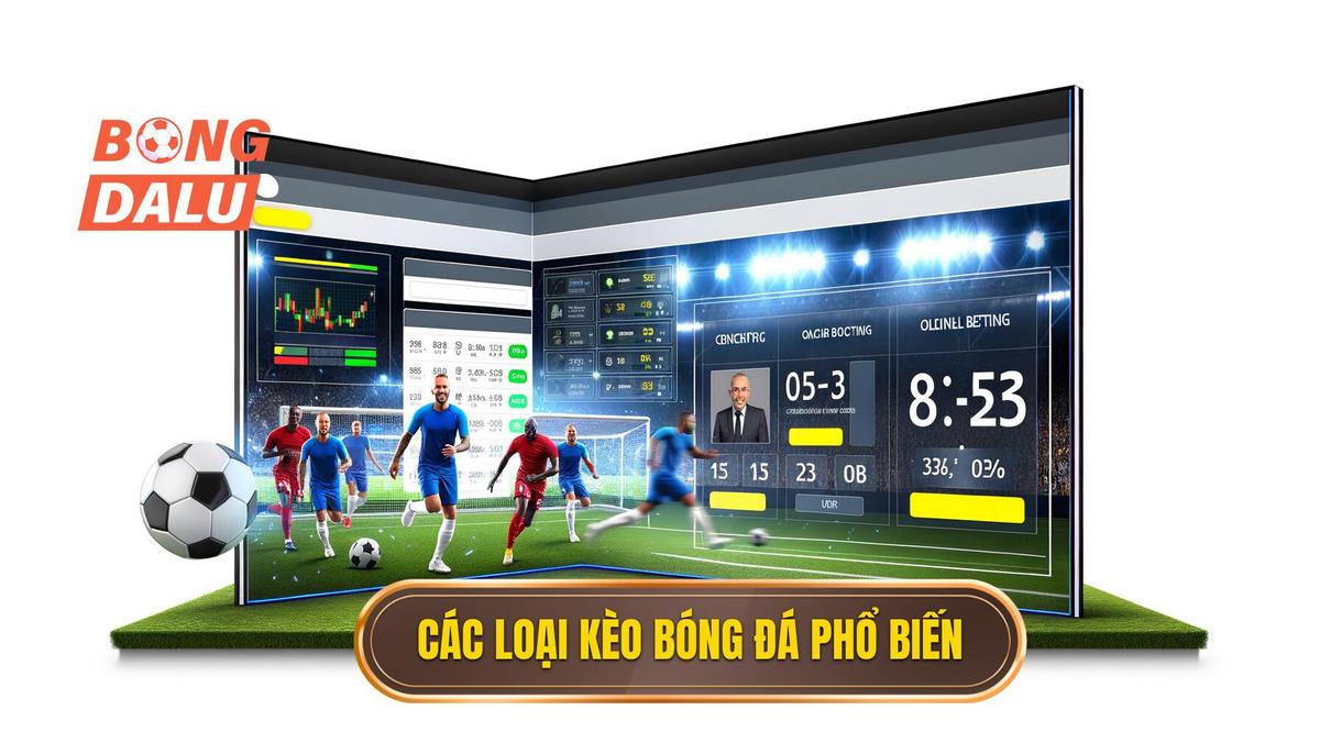 Các loại kèo bóng đá trực tuyến phổ biến