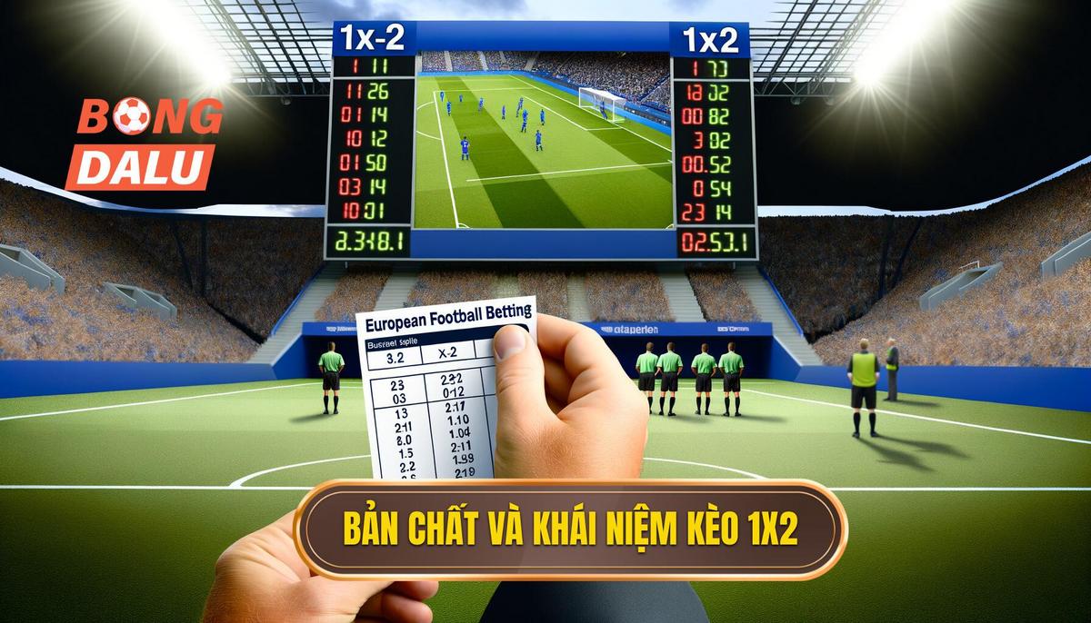 Bản Chất Và Khái Niệm Cơ Bản Về Kèo Châu Âu (1X2)