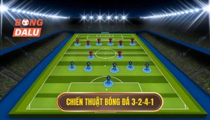Chiến thuật bóng đá 3-2-4-1