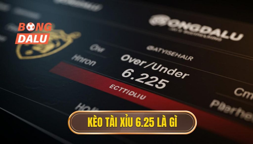 Kèo tài xỉu 6.25 là gì