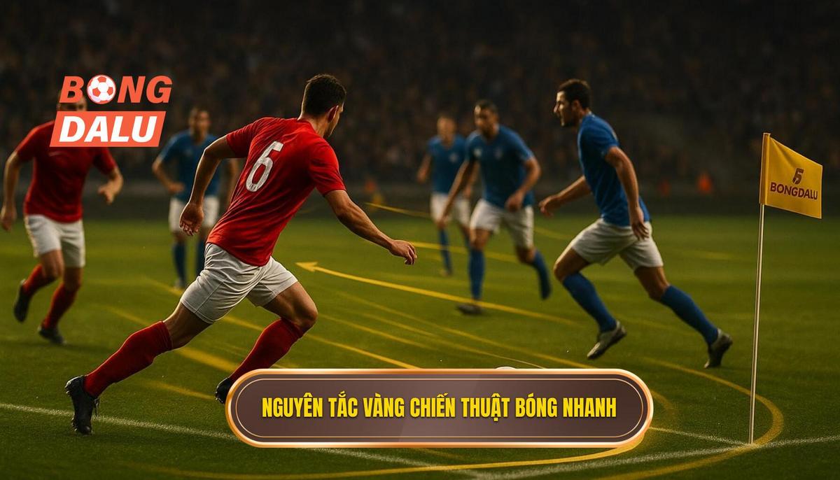 Phần 2_ Các Nguyên Tắc Vàng của Chiến thuật Luân chuyển Bóng Nhanh