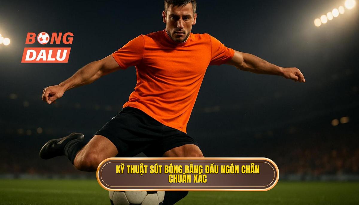 Phân tích các bước thực hiện Kỹ thuật sút bóng bằng đầu ngón chân chuẩn xác