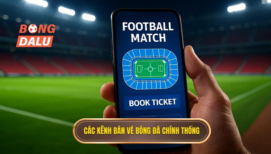 2. Các kênh bán vé bóng đá chính thống