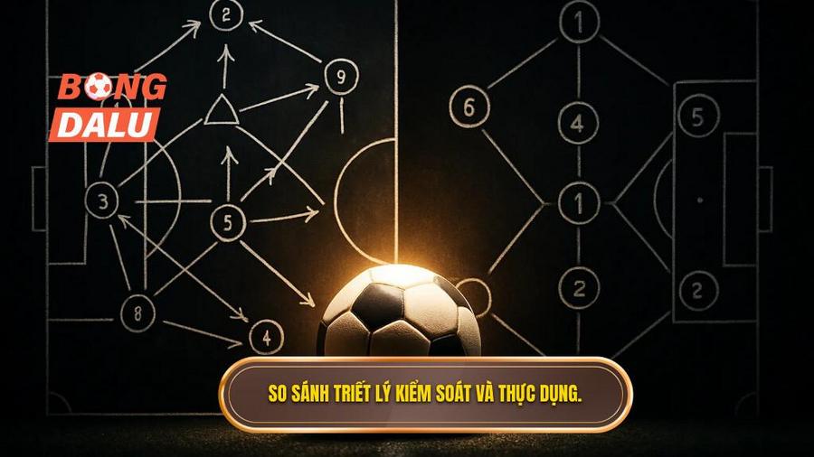 2. So sánh triết lý kiểm soát và thực dụng.