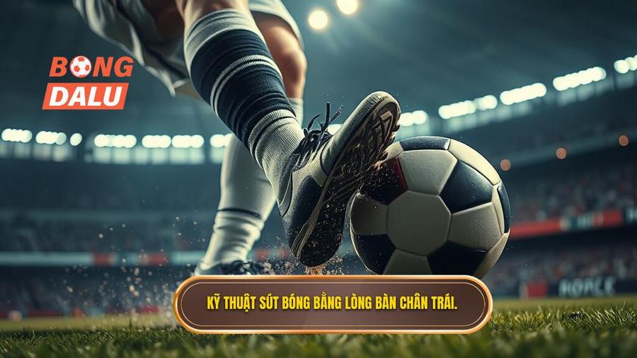 Tại sao kỹ thuật sút bóng bằng lòng bàn chân trái lại quan trọng?